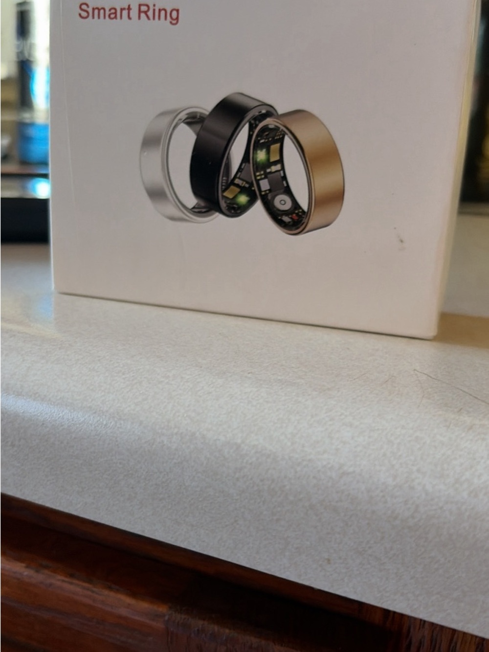 New AI - Smart Ring in Black size 7